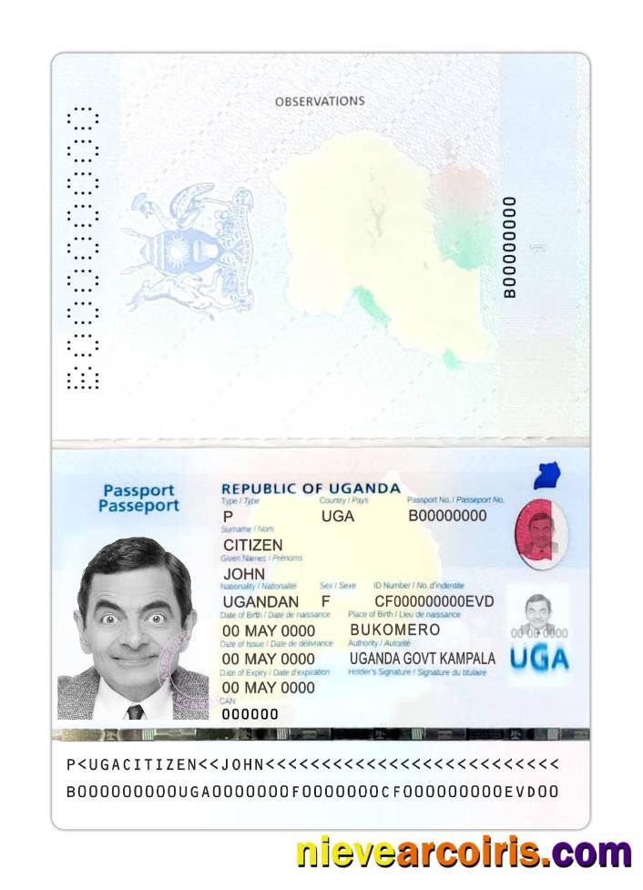 Uganda passport 2023-present